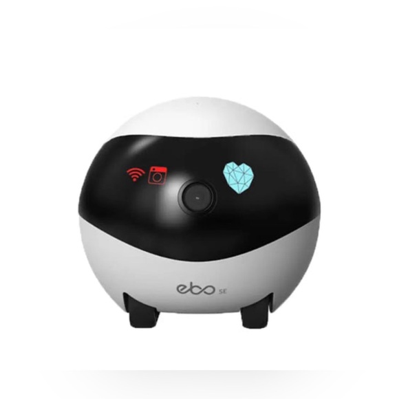 NIB EBO SE Intelligent Robot Companion 1080p 2-way Voice 1-way Video Video Chat - Picture 1 of 6